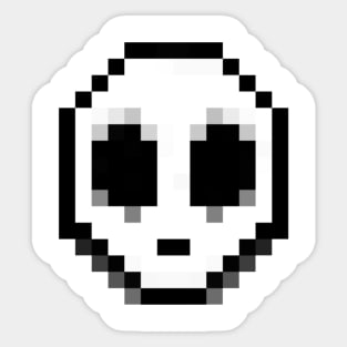 8-Bit Alien Sticker
